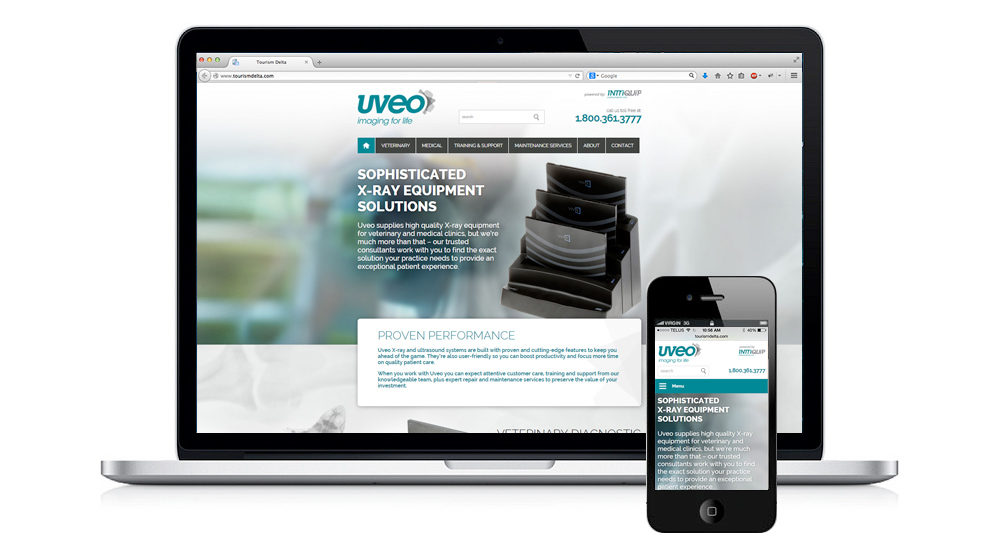 Website Design - Uveo Medical 